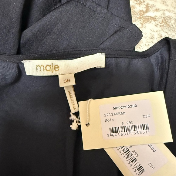 Maje Pasham Tie Front Jumpsuit - NWT - Picture 8 of 8